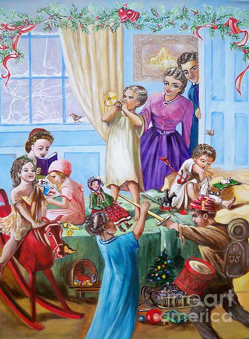 413  Christmas Morning Painting